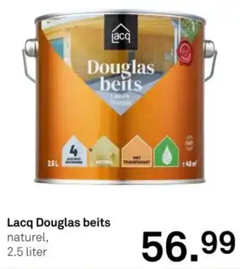 Karwei Lacq Douglas beits aanbieding