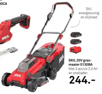 Karwei SKIL 20V grasmaaier 0130BA aanbieding