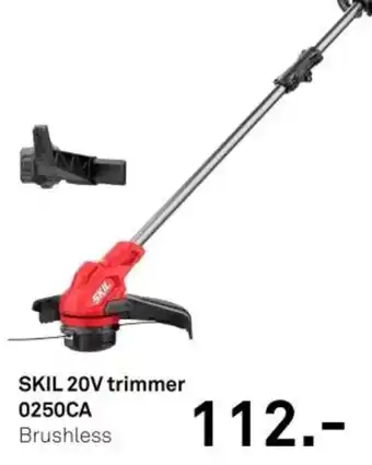 Karwei SKIL 20V trimmer 0250CA aanbieding