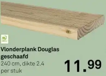 Karwei Vlonderplank Douglas geschaafd aanbieding