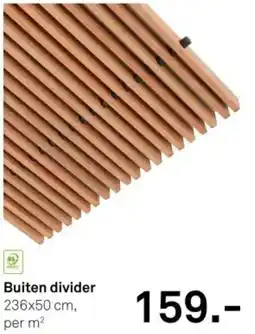 Karwei Buiten divider aanbieding