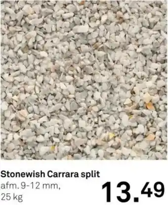 Karwei Stonewish Carrara split aanbieding