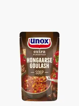 Flink Unox Rijkgevulde Goulashsoep 570ml aanbieding