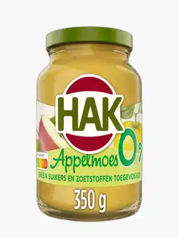 Flink HAK Appelmoes 0% 370ml aanbieding