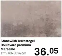 Karwei Stonewish Terrastegel Boulevard premium Marseille aanbieding