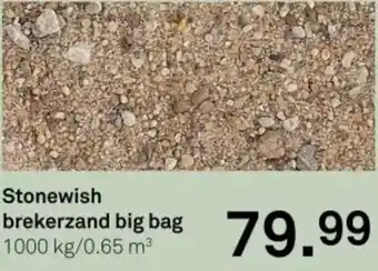 Karwei Stonewish brekerzand big bag aanbieding