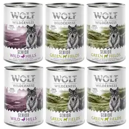 Zooplus 6x400g Wolf of Wilderness Honden Natvoer aanbieding