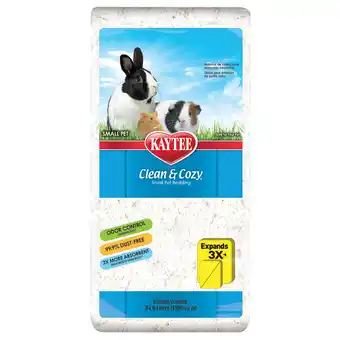 Zooplus 24,6l (1,15kg) Kaytee Clean & Cozy Bedding Bodembedekking voor Knaagdieren aanbieding