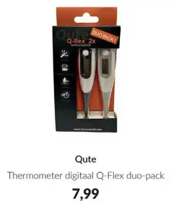 Babypark Thermometer digitaal Q-Flex aanbieding