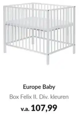 Babypark Europe Baby aanbieding