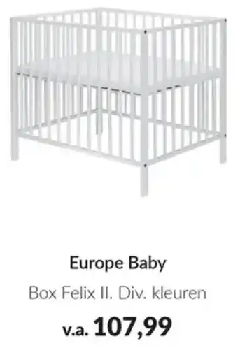 Babypark Europe Baby aanbieding