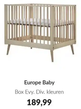 Babypark Europe Baby aanbieding