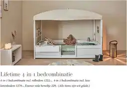 Babypark Lifetime 4 in 1 bedcombinatie aanbieding