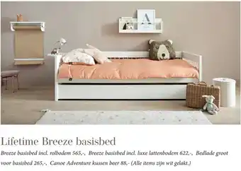 Babypark Lifetime Breeze basisbed aanbieding