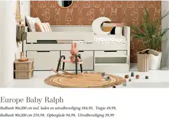 Babypark Europe Baby Ralph Bedbank aanbieding