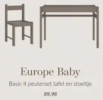 Babypark Europe Baby aanbieding