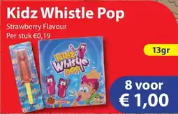 Die Grenze Kidz Whistle Pop aanbieding