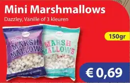 Die Grenze Mini Marshmallows aanbieding