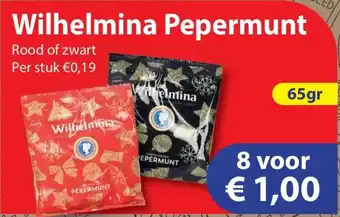 Die Grenze Wilhelmina Pepermunt aanbieding