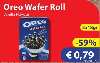 Die Grenze Oreo Wafer Roll aanbieding