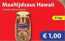 Die Grenze Maaltijdsaus Hawaii aanbieding