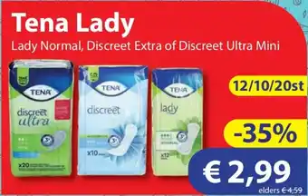 Die Grenze Tena Lady aanbieding