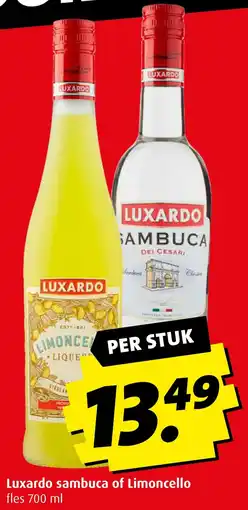 Boni Luxardo sambuca of Limoncello aanbieding