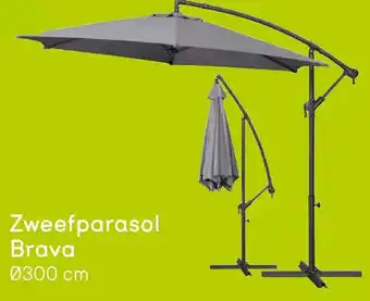 Leen Bakker Zweefparasol Brava aanbieding