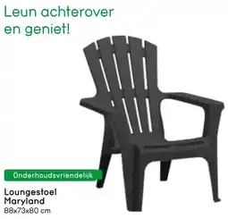 Leen Bakker Loungestoel Maryland aanbieding