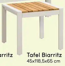 Leen Bakker Tafel Biarritz aanbieding