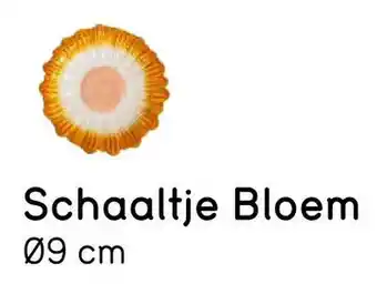 Leen Bakker Schaaltje Bloem aanbieding