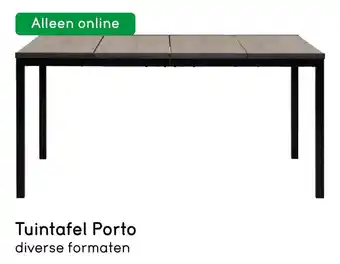 Leen Bakker Tuintafel Porto aanbieding