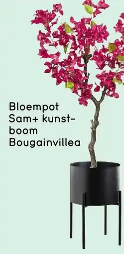 Leen Bakker Bloempot Sam+ kunstboom aanbieding