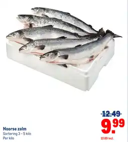 Makro Noorse zalm aanbieding