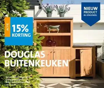 Jongeneel Douglas buitenkeuken aanbieding