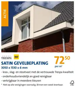 Jongeneel Satin gevelbeplating aanbieding