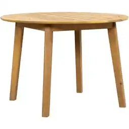 Leen Bakker Tuintafel Durance - acacia - 76xØ110 cm aanbieding