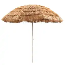 Leen Bakker Parasol Palm Beach - naturel - Ø200 cm aanbieding