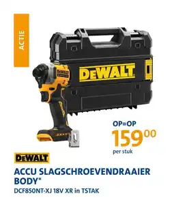 Jongeneel Accu slagschroevendraaier body aanbieding