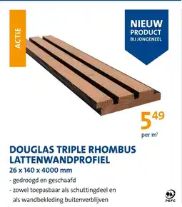 Jongeneel Douglas triple rhombus aanbieding