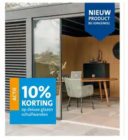 Jongeneel Op deluxe glazen schuifwanden aanbieding