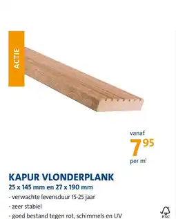 Jongeneel Kapur vlonderplank aanbieding