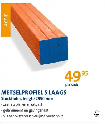 Jongeneel Metselprofiel 5 laags aanbieding