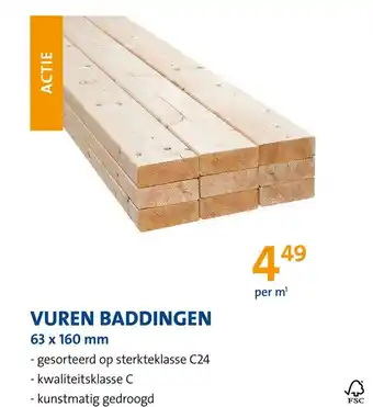 Jongeneel Vuren baddingen aanbieding