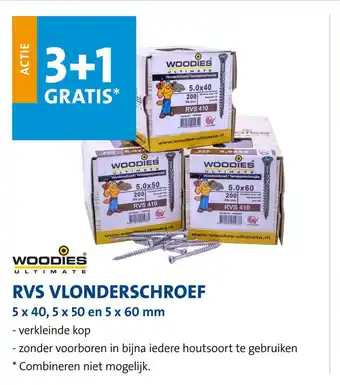 Jongeneel Rvs vlonderschroef aanbieding