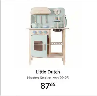 Babypark Little Dutch Houten Keuken aanbieding