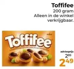 Trekpleister Toffifee 200 gram aanbieding