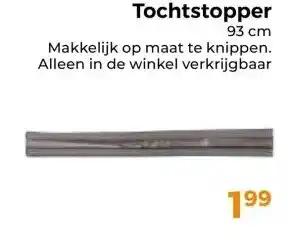 Trekpleister Tochtstopper 93 cm aanbieding