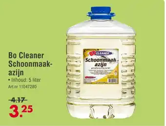 Enorm Bo Cleaner Schoonmaak azijn aanbieding