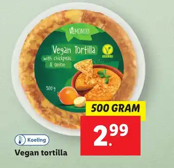 Lidl Vegan Tortilla aanbieding